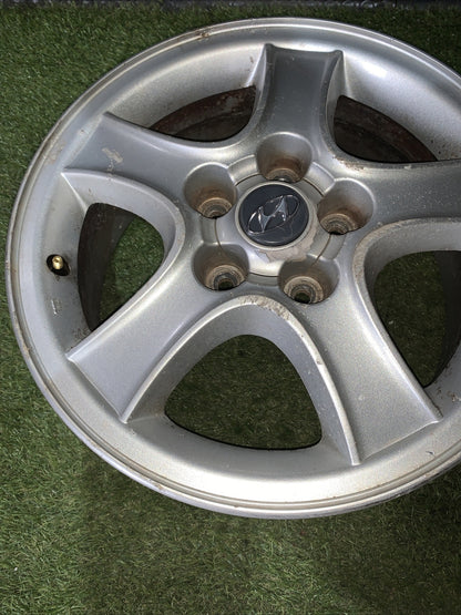 52910-26250 4CERCHI IN LEGA DA 16 POLLICI 5 FORI 6,5JX16 ET 46 HYUNDAI SANTA FE