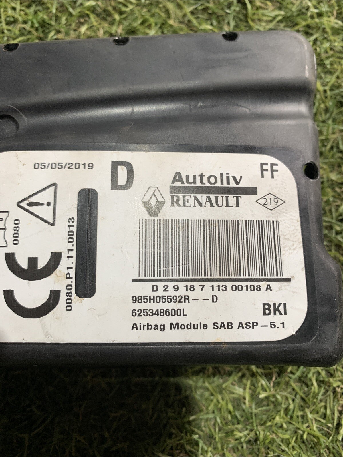 AIRBAG SEDILE DESTRO DX RENAULT Captur Serie 985H05592R (13 )