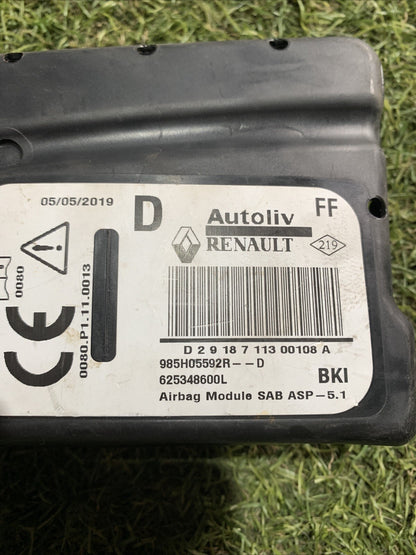 AIRBAG SEDILE DESTRO DX RENAULT Captur Serie 985H05592R (13 )
