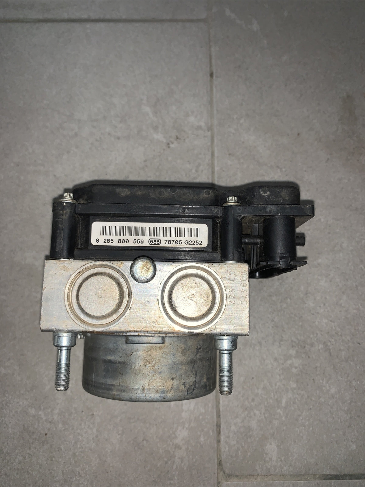 8200747140+0265232077+0265800559 CENTRALINA POMPA ABS RENAULT