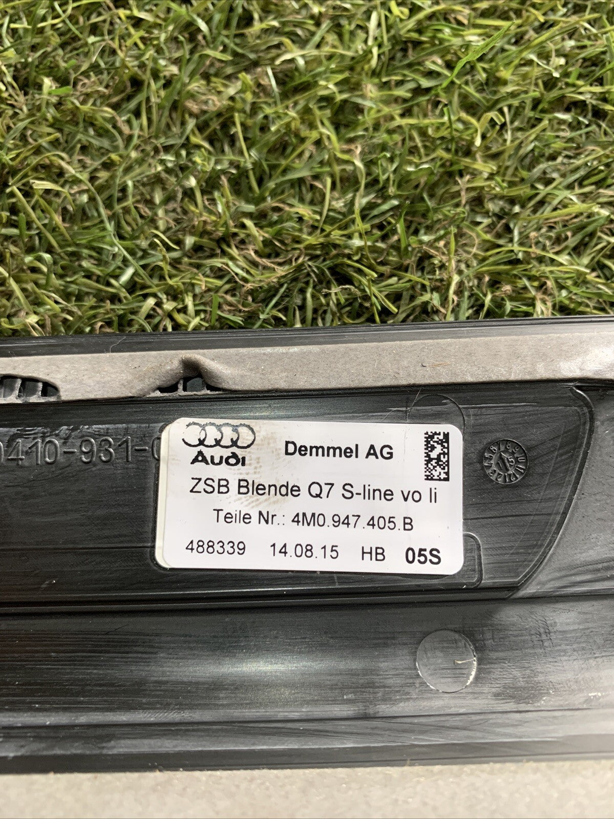 Battitacco Anteriore Sinistro Con Led Audi Q7 2016 4M0947405B