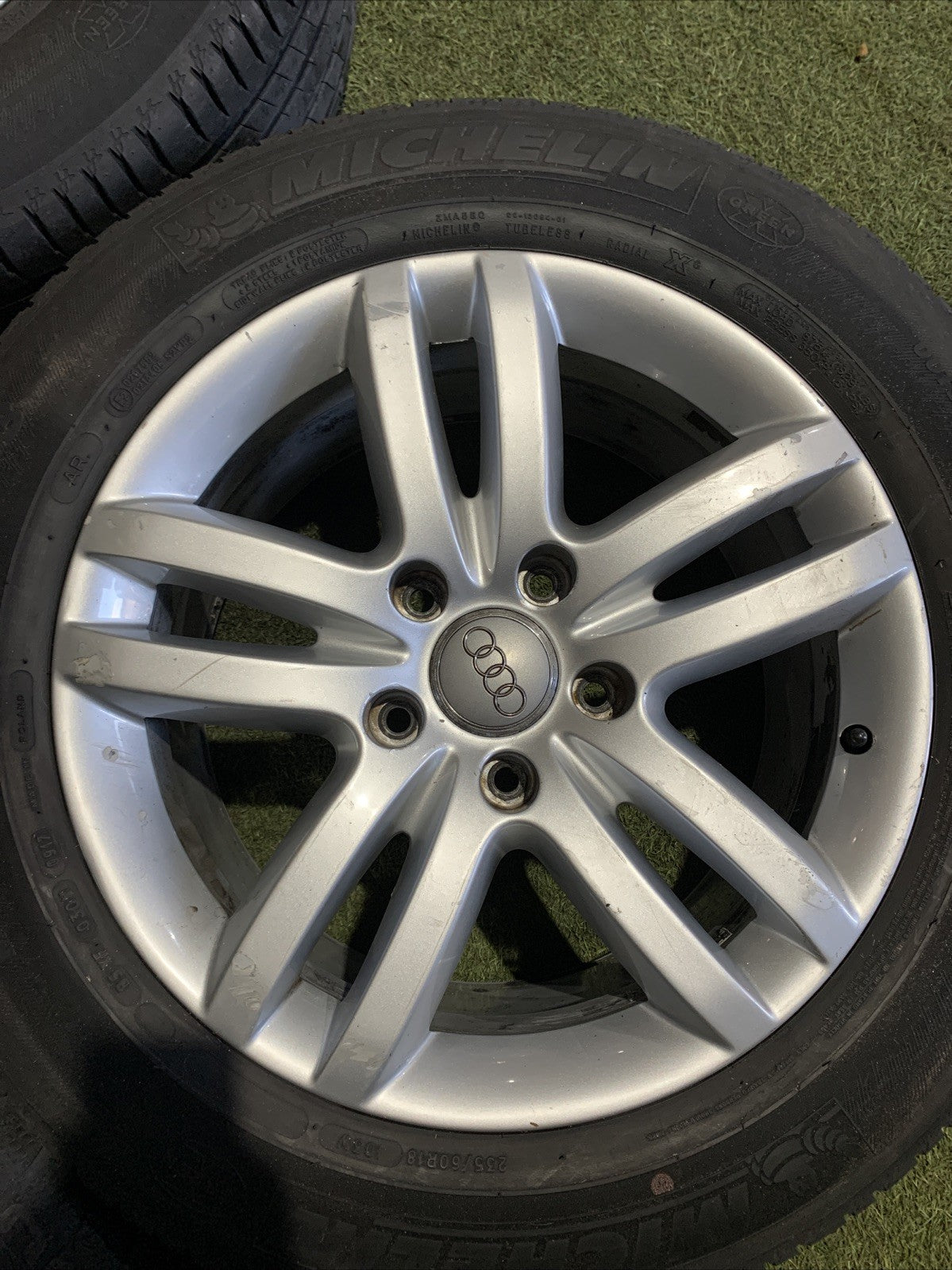 Cerchi In Lega Con Gomme 18 Audi Q7 2006 4L0601025B