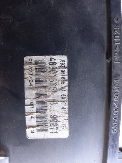 QUADRO STRUMENTI CONTACHILOMETRI FIAT PANDA 169 1.3 MJT '08 46801565