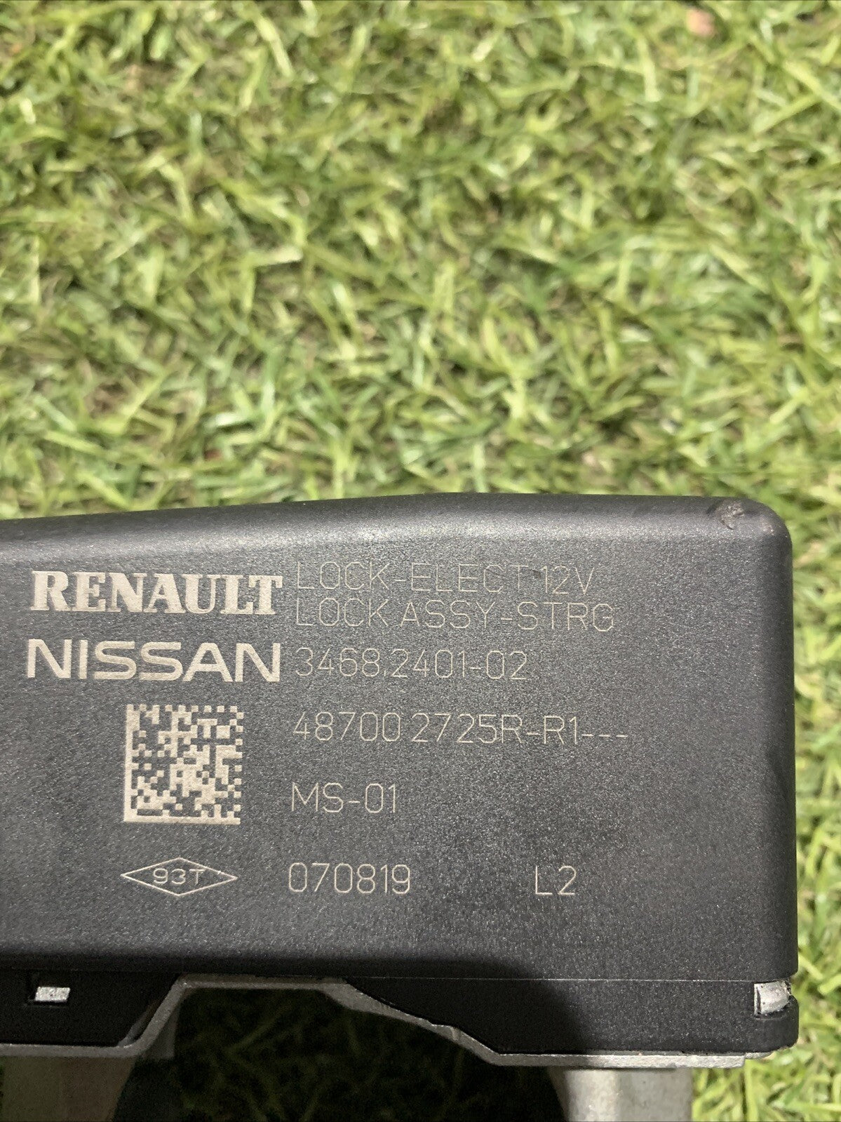487002725r 34682401-02 CENTRLAINA BLOCCASTERZO NISSAN QASHQAI 2015