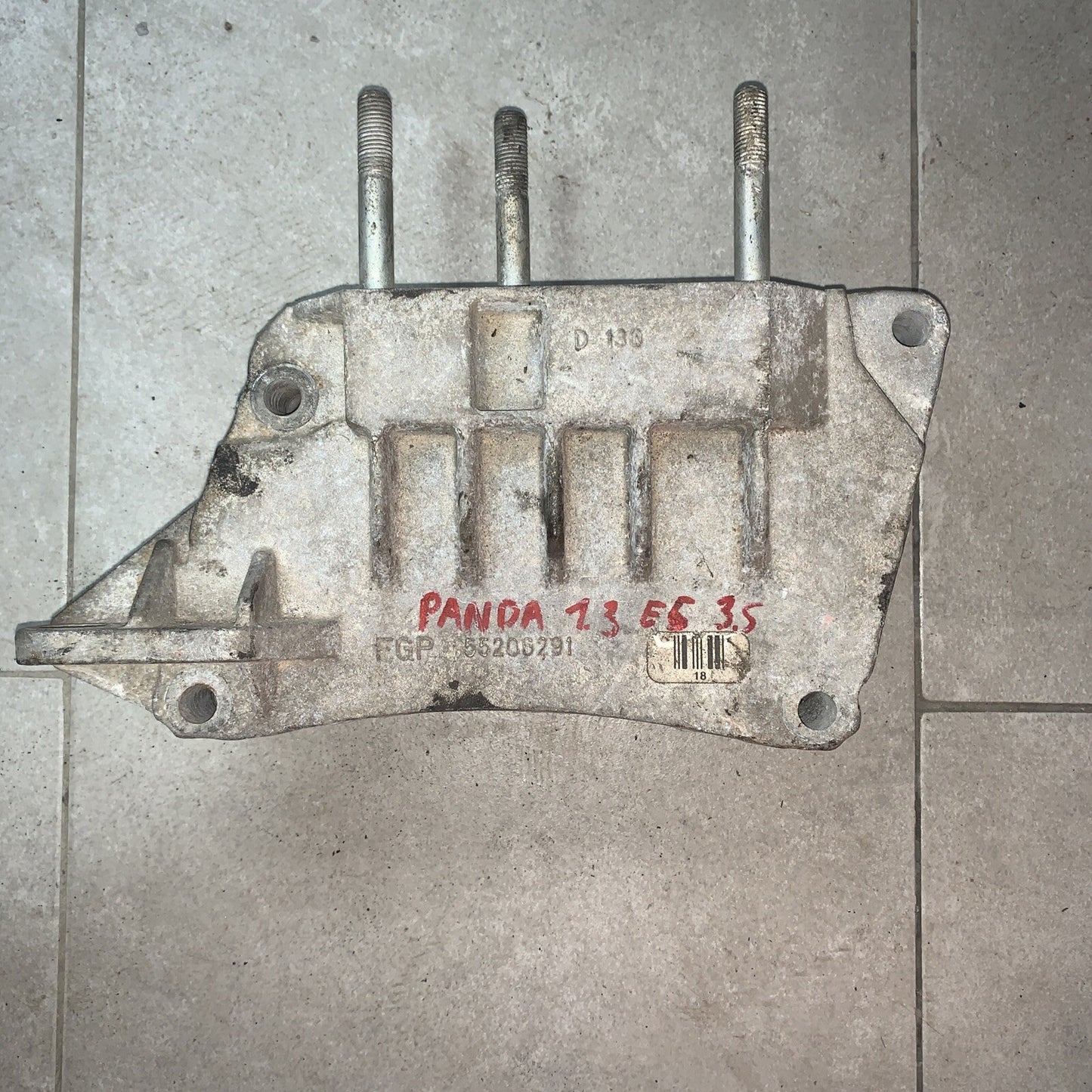 STAFFA SUPPORTO MOTORE FIAT PANDA (169) 1.3 MULTIJET 2003-2012, 55206291