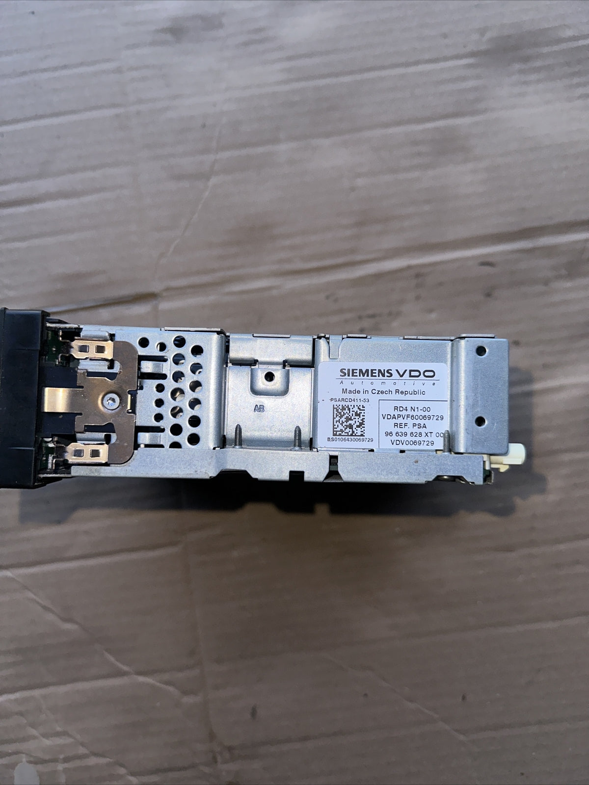 96639628xt00 AUTORADIO PEUGEOT 207 1° Serie 1400 Diesel 50 (2006)