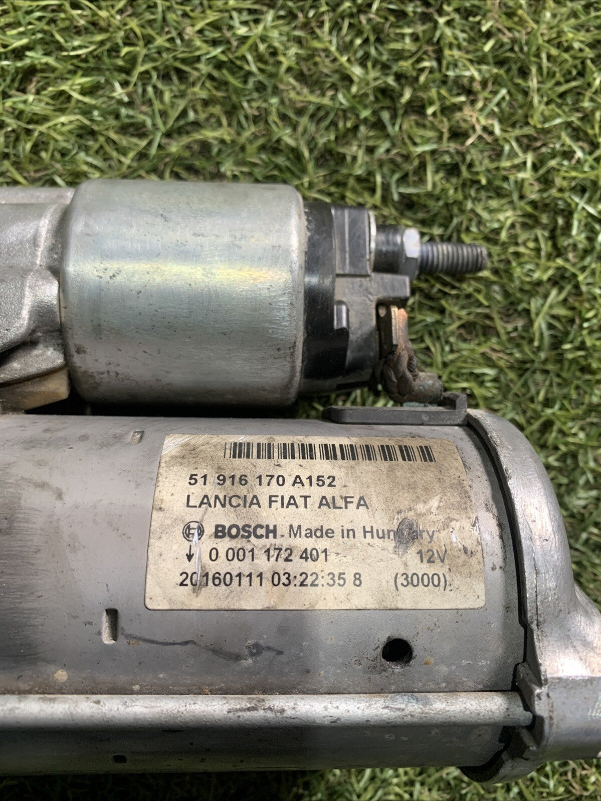 MOTORINO AVVIAMENTO FIAT 500 1.3 2007 51916170A152 0001172401