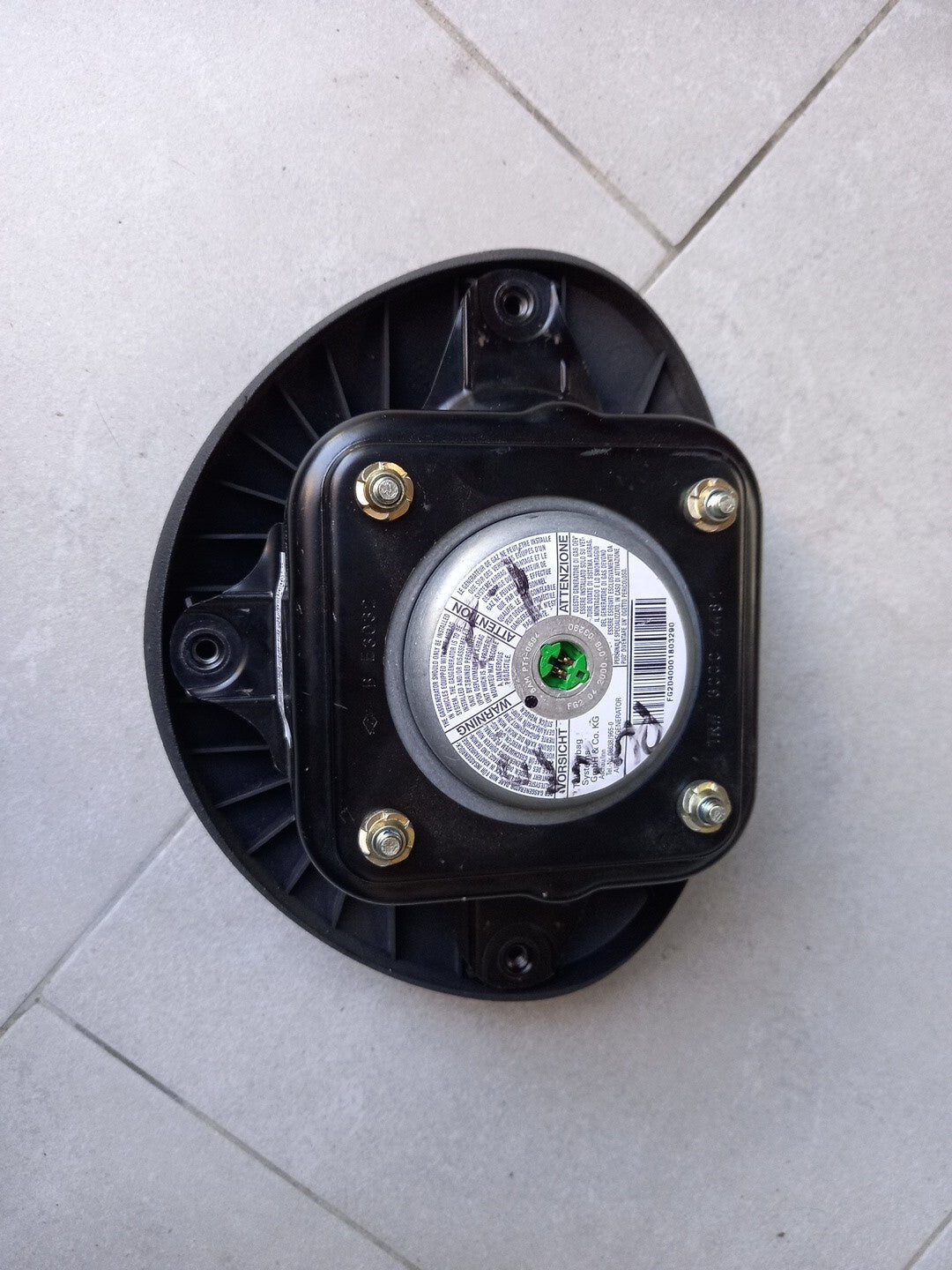 40839 Airbag Volante Fiat Punto dal 1999 al 2003 Cod 735278157