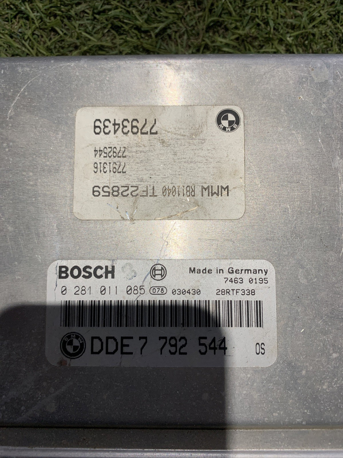 CENTRALINA MOTORE MINI ONE R50 1.4 D (2003 > 2006) BOSCH 0281011085 - DDE7792544