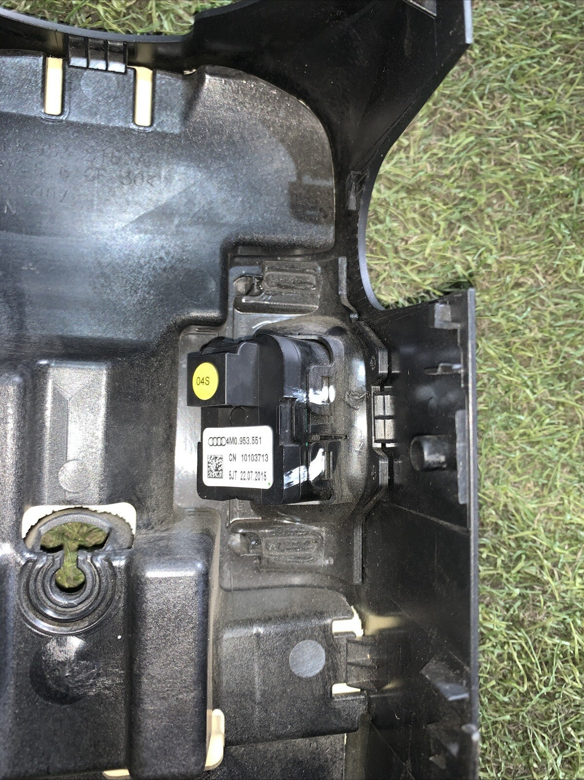 Rivestimento Piantone Sterzo Inferiore Con Pulsante Audi Q7 2016 4M0953516A