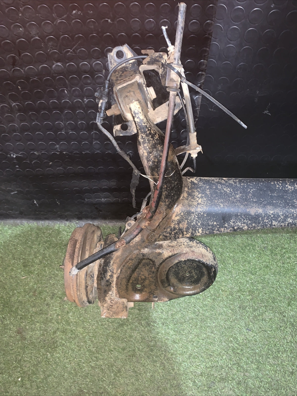 51856917 PONTE ASSALE POSTERIORE FIAT PANDA (169) (2004) FRENI A TAMBURO (2)