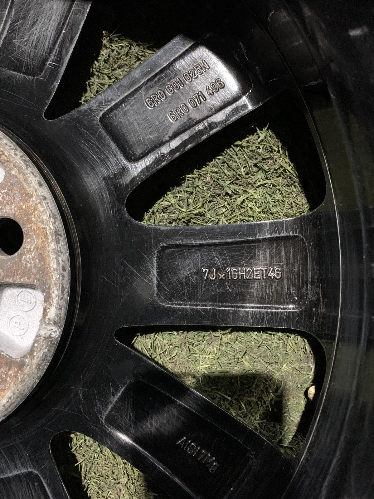Cerchio In Lega Da 16 Volkswagen Polo 6R 6R0601025N (1)