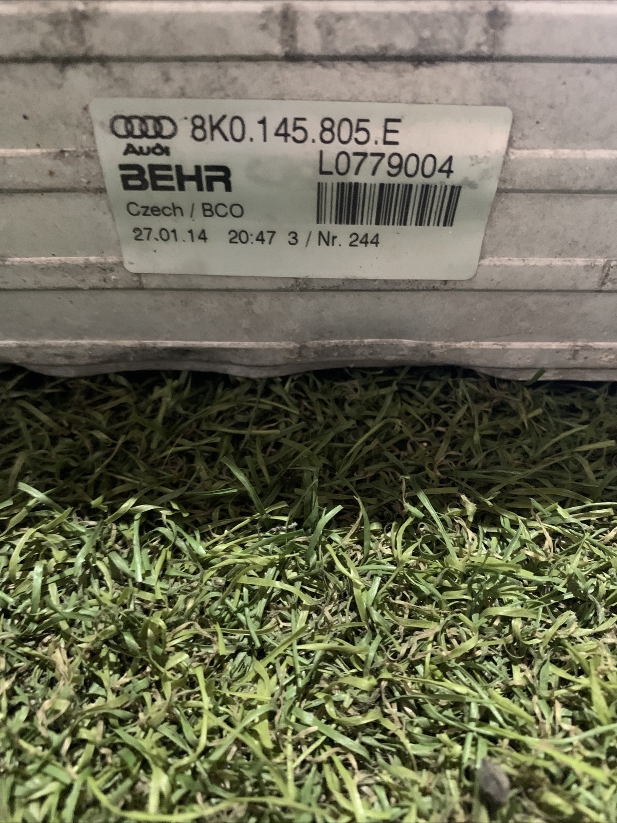 Radiatore Intercooler Audi A5 3.0 8K0145805E