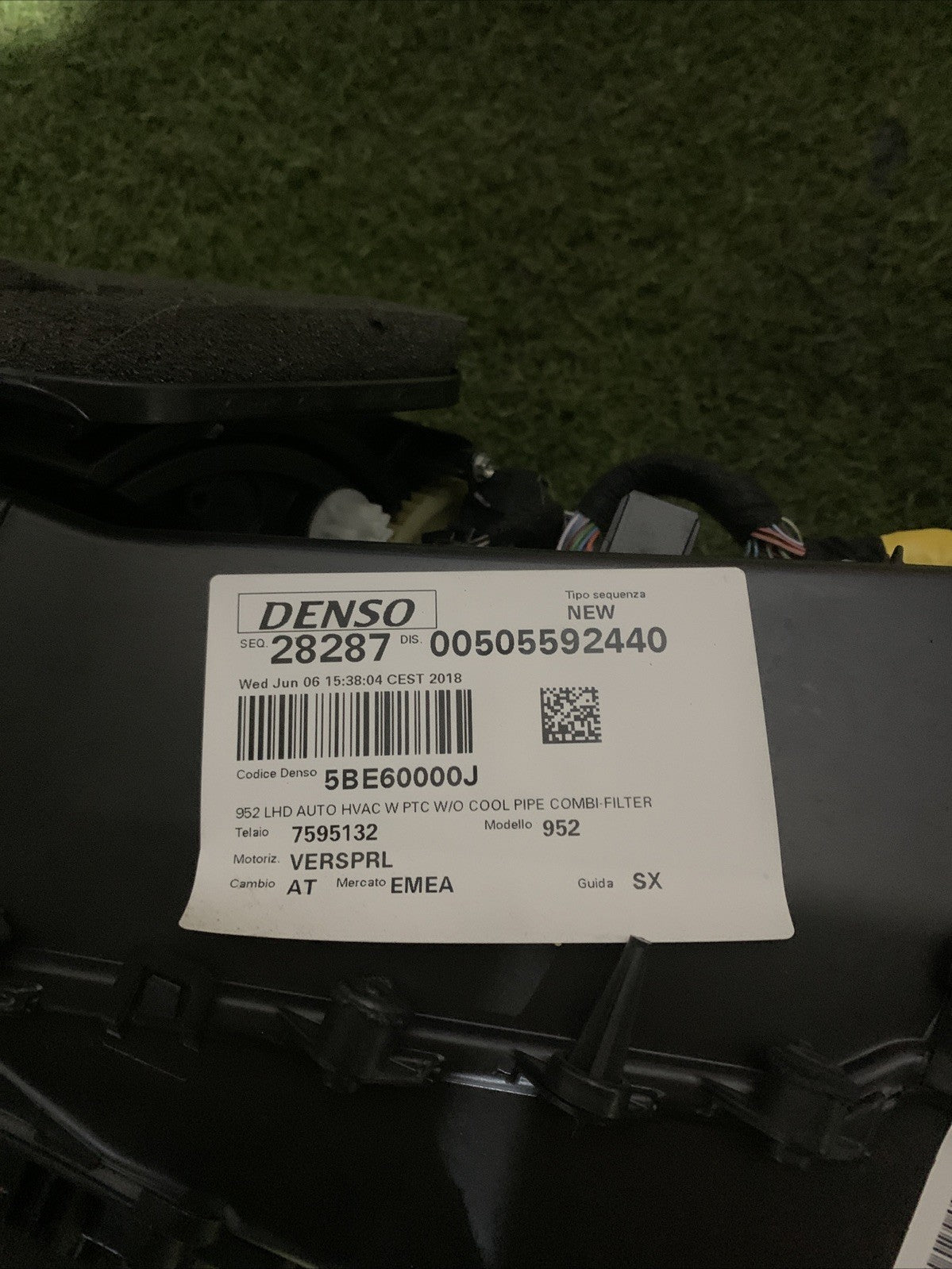 Gruppo Stufa Alfa Romeo Giulia 50559244