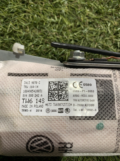 AIRBAG SEDILE DESTRO DX LATO PASSEGGERO AUDI A3 S3 Rs3 8v 8v4880242a 2017