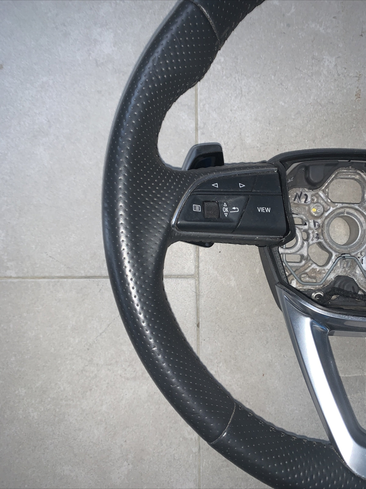 Volante Sterzo Audi Rsq3 Rs3 S3 A3 Multifunzione Con Palette 83A419091P