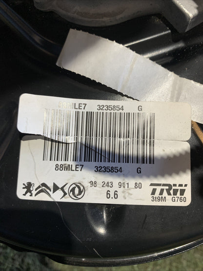 Pompa Servofreno Peugeot 208 2020 1.2 Benzina 9824391180