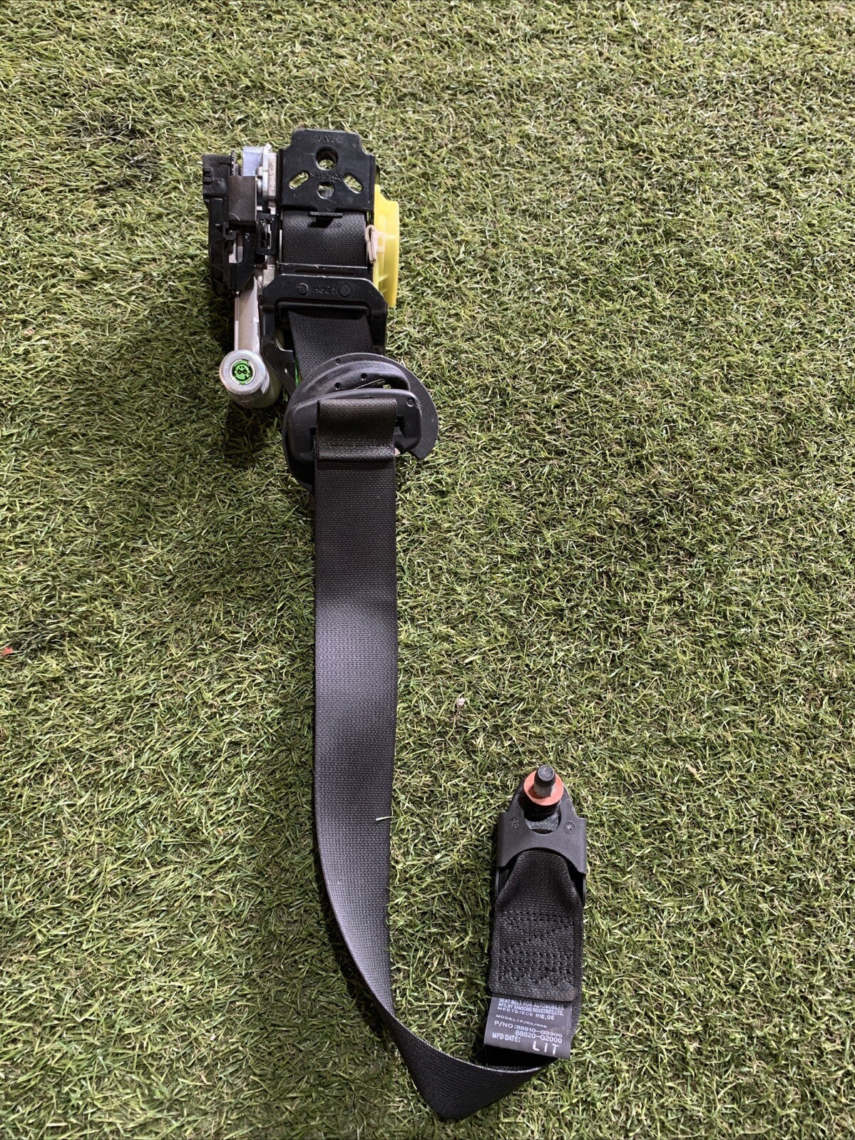 CINTURA DI SICUREZZA ANTERIORE DX PER HYUNDAI IONIQ (16-22) 1.6 16V HYBRID 2016