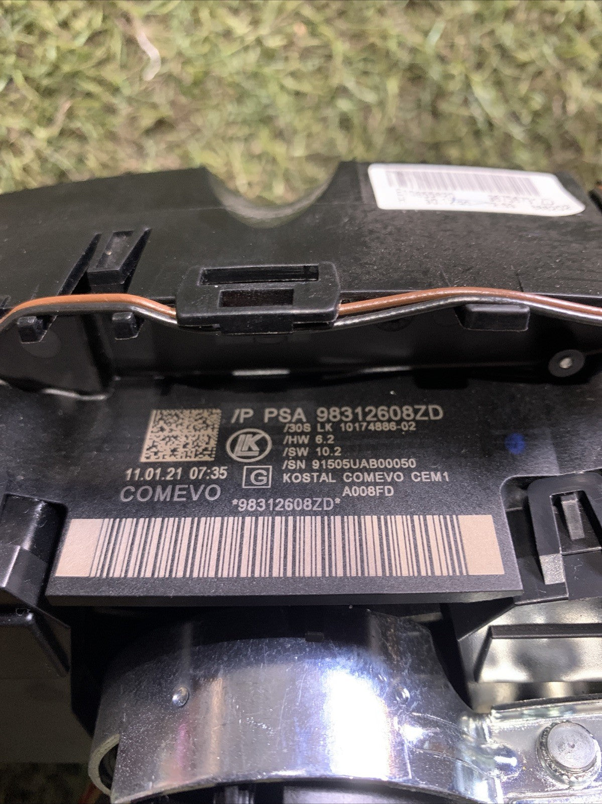 DEVIOLUCI CON PALETTE PER PEUGEOT 3008 Serie (16) 98312608ZD