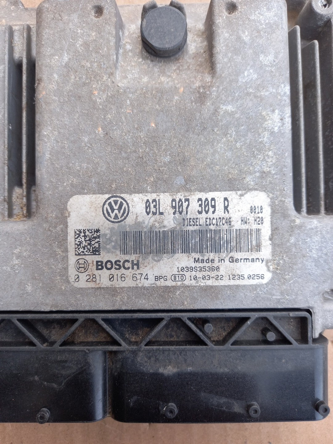 CENTRALINA MOTORE VOLKSWAGEN Passat 2.0 Diesel 4° Serie 03L907309AE  1424525