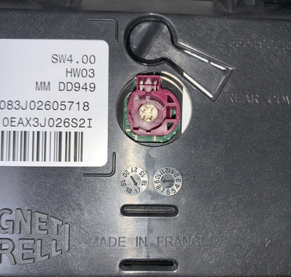 MONITOR LCD ALFA ROMEO STELVIO CID NAVI TFT Cod:503490010009 6.5”