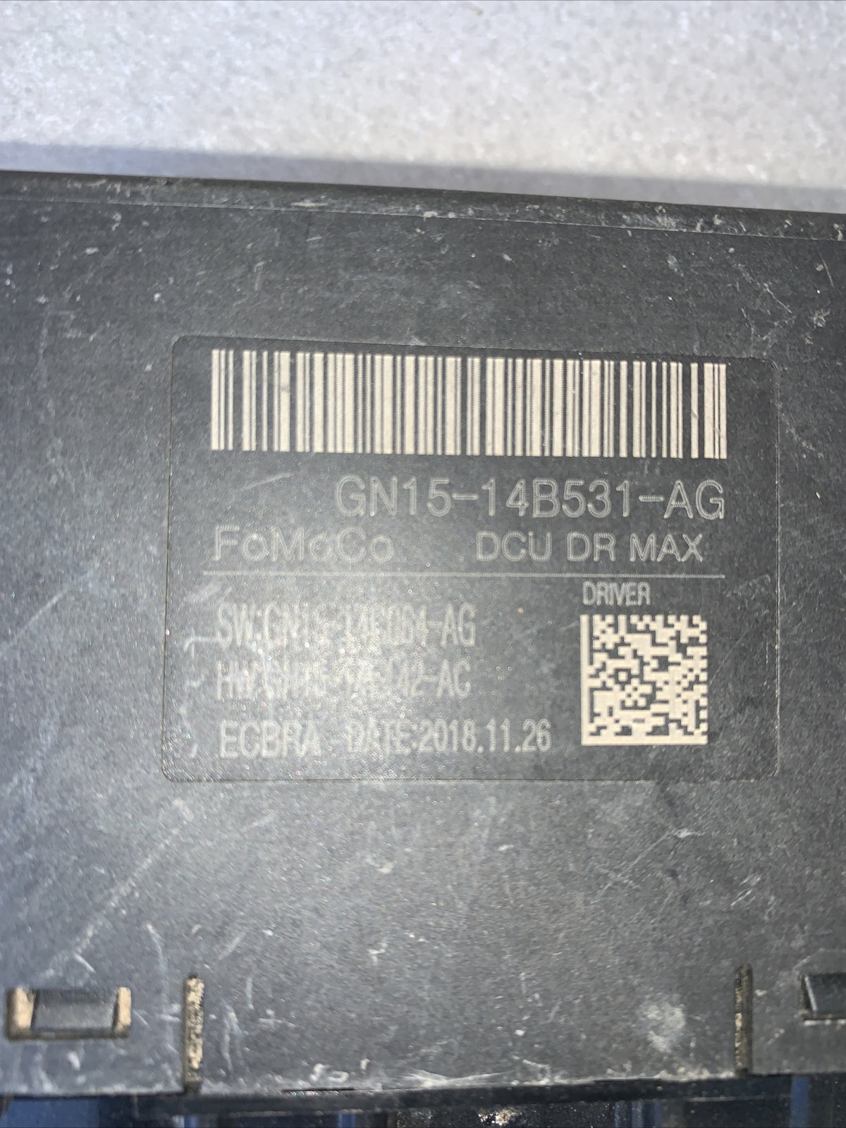 FORD ECOSPORT MODULO CONTROLLO PORTE ECU ANTERIORE DESTRO  COD:GN1514B531AG