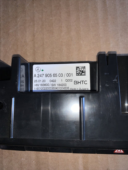Centralina Comandi Clima A/C Mercedes Classe A W177 A2479056503