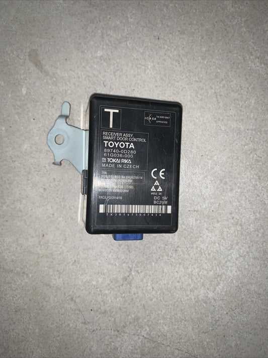 897400D280 CENTRALINA CONTROLLO CHIUSURA CENTRALIZZATA TOYOTA YARIS III 2018