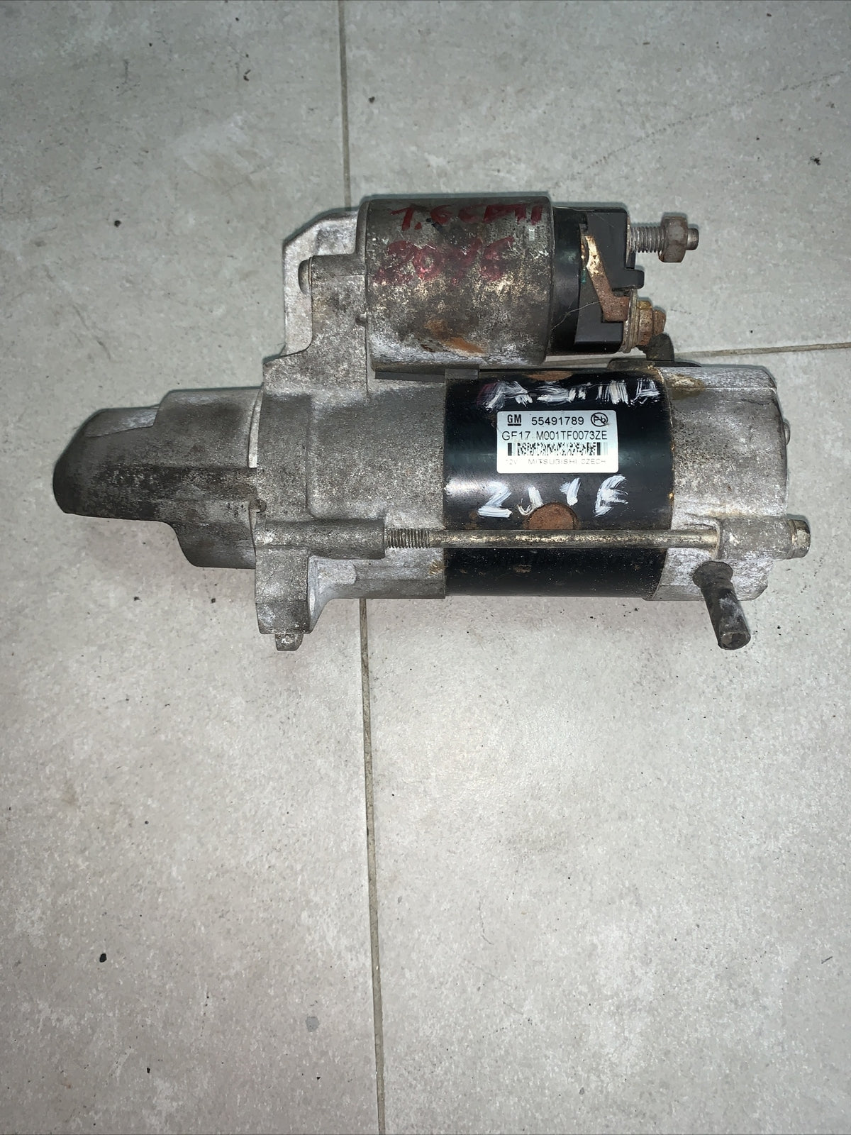 55491789 MOTORINO AVVIAMENTO OPEL ASTRA (K) 1.6 CDTI 2016