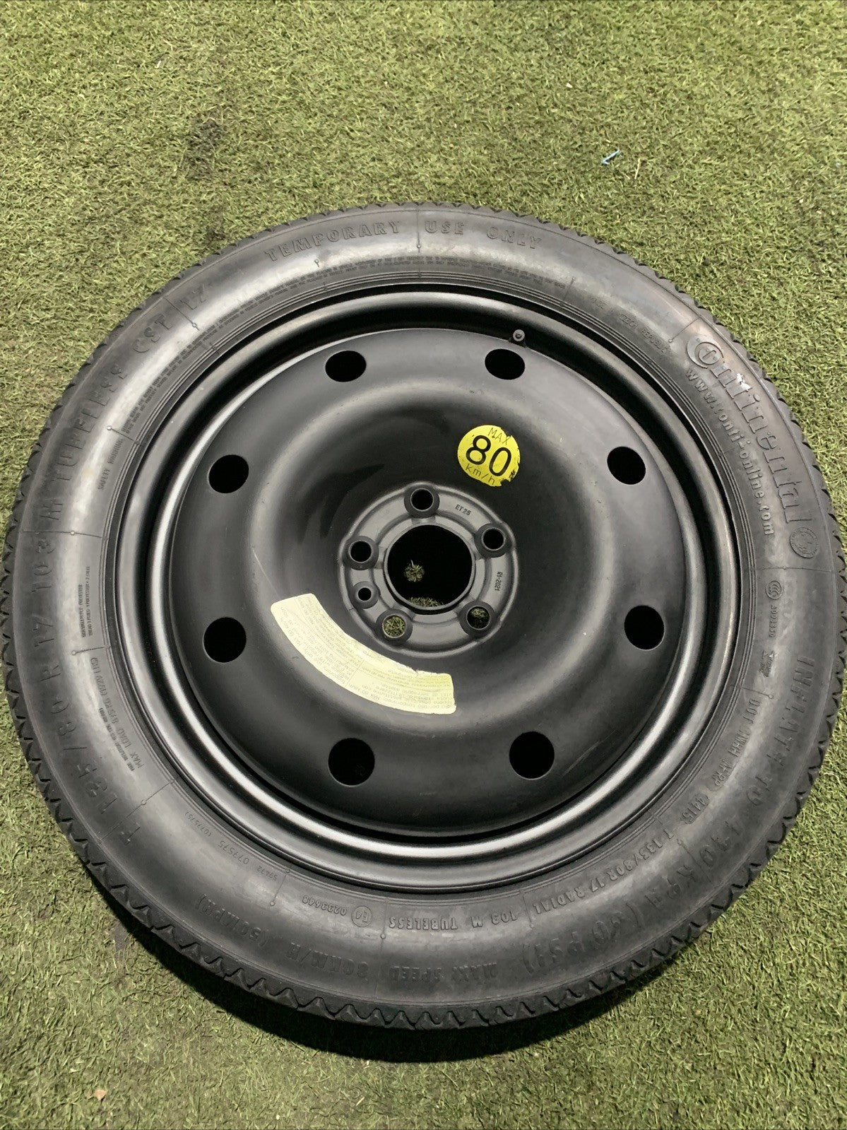Ruotino Di Scorta Fiat 500X 135/80R17