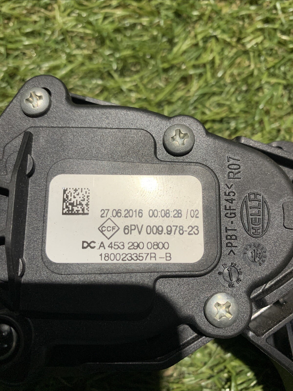 Pedale acceleratore potenziometro Renault twingo 2019/Smart 453 2019 1.0 Benzina