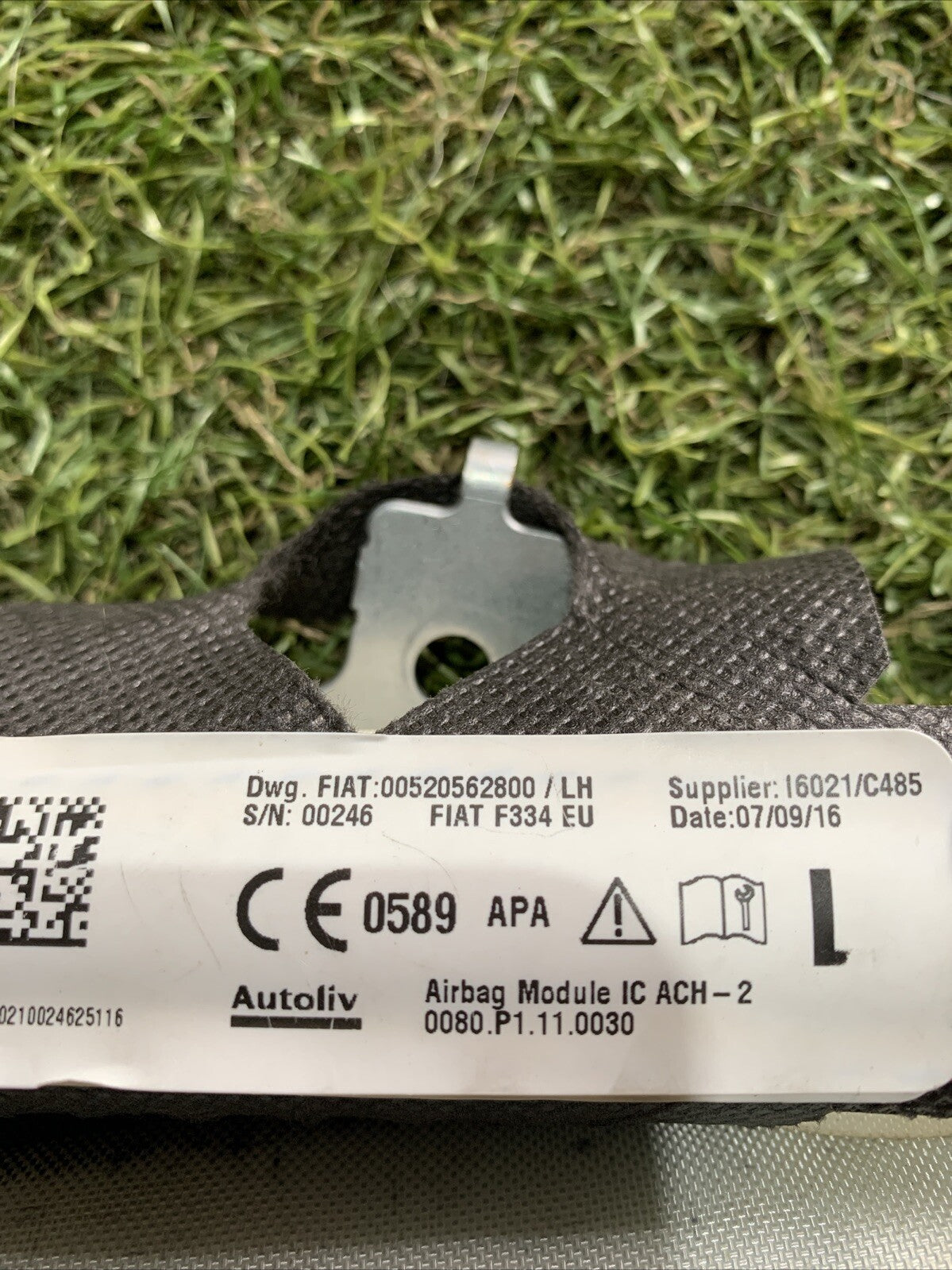 AIRBAG A TENDINA LATO SINISTRO SX FIAT 500 X Serie 00520562800 (15 )