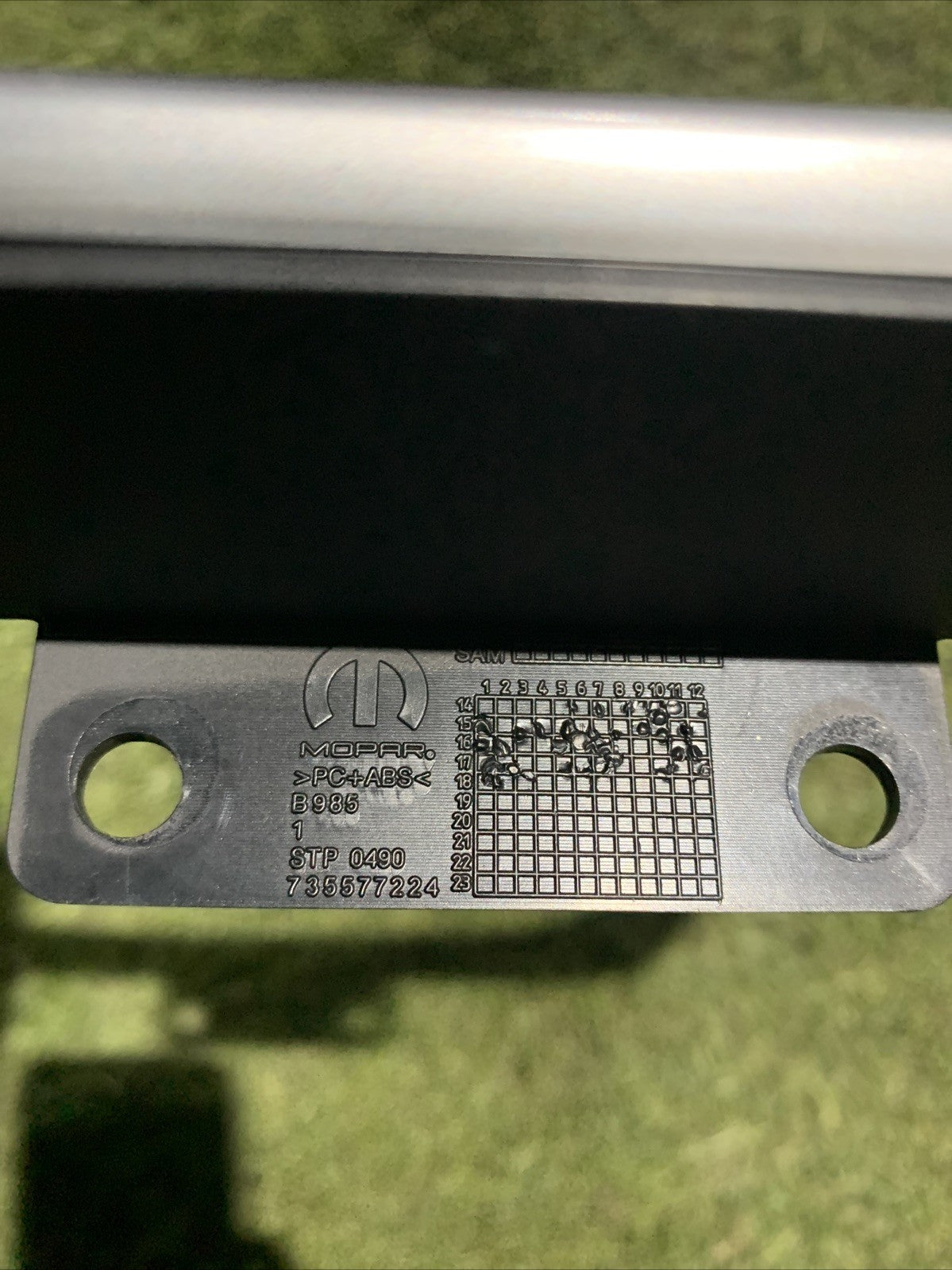 Cornice Cover Autoradio Fiat 500X Anno 2018 Codice 735577224