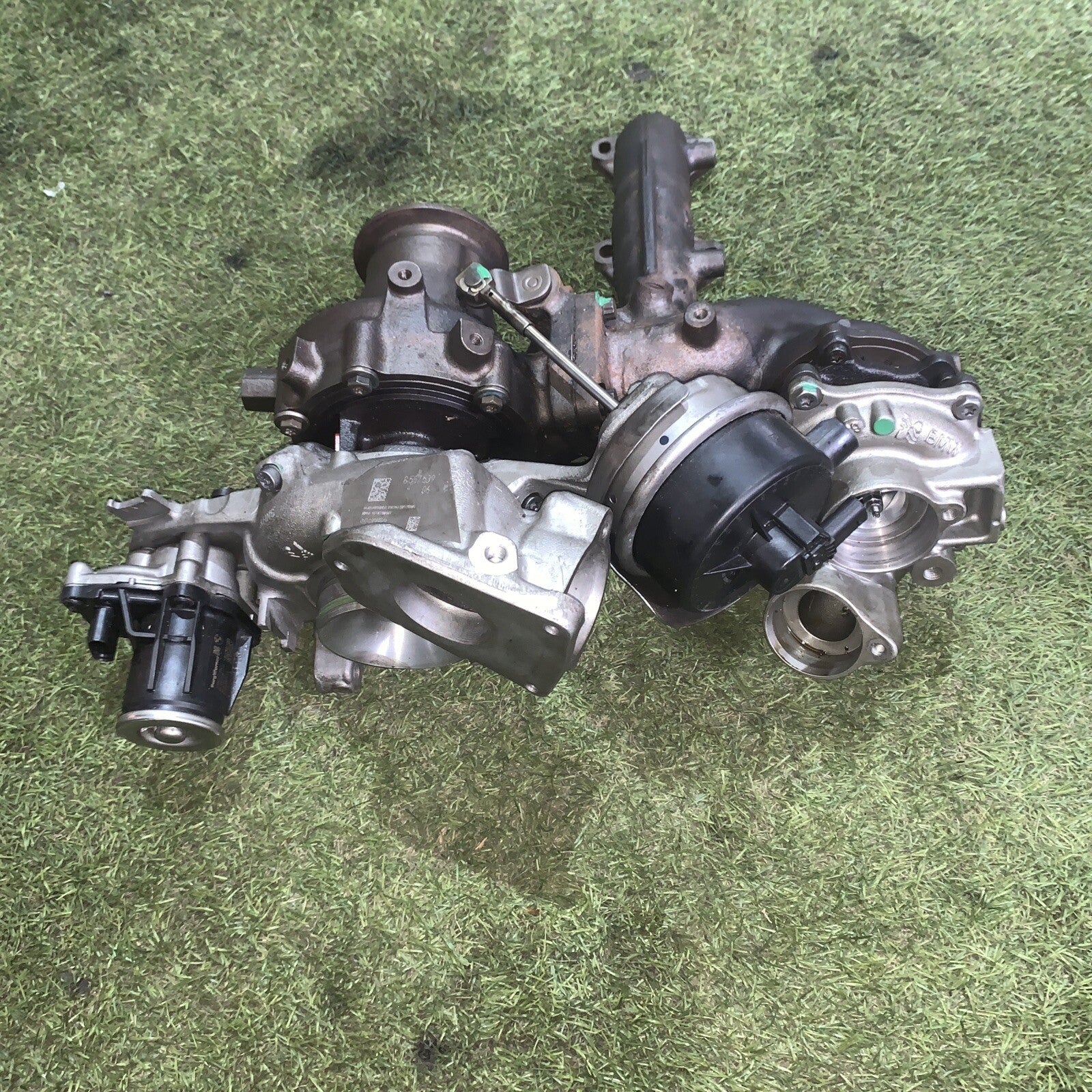 8591886 8587539 BMW Bi-Turbo compressore B47 2.0 Diesel 190 CV G20