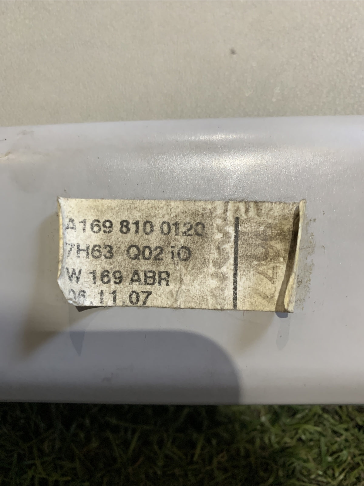 Cappelliera posteriore per Mercedes Classe A W169 (2004   2008) A1698100120