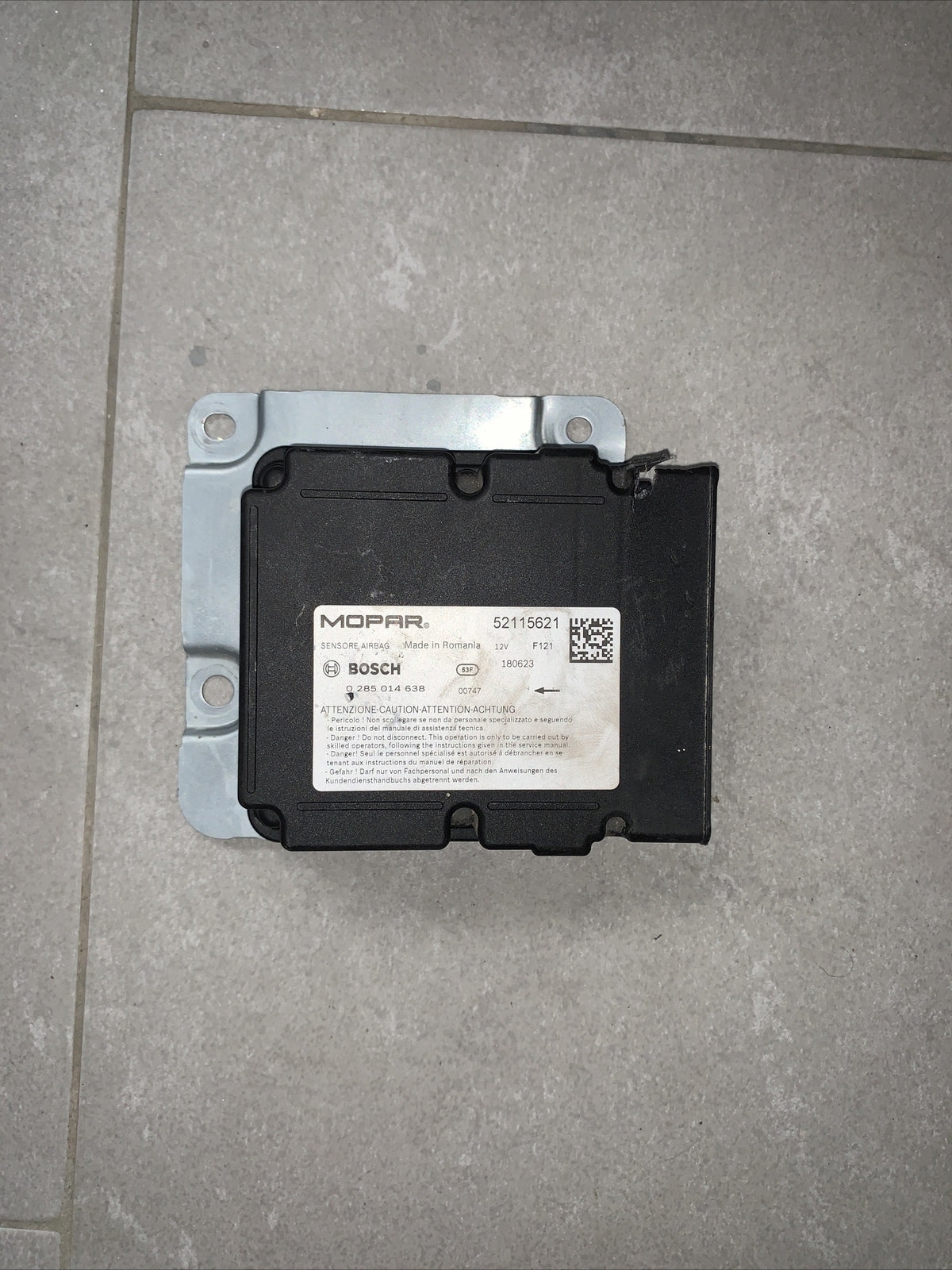 CENTRALINA Airbag SRS JEEP RENEGADE - 52115621