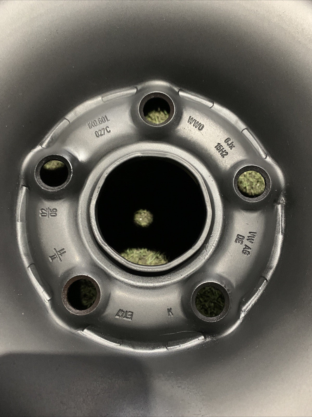 Cerchio In Ferro Da 15 Volkswagen Golf 7 1K0601027C
