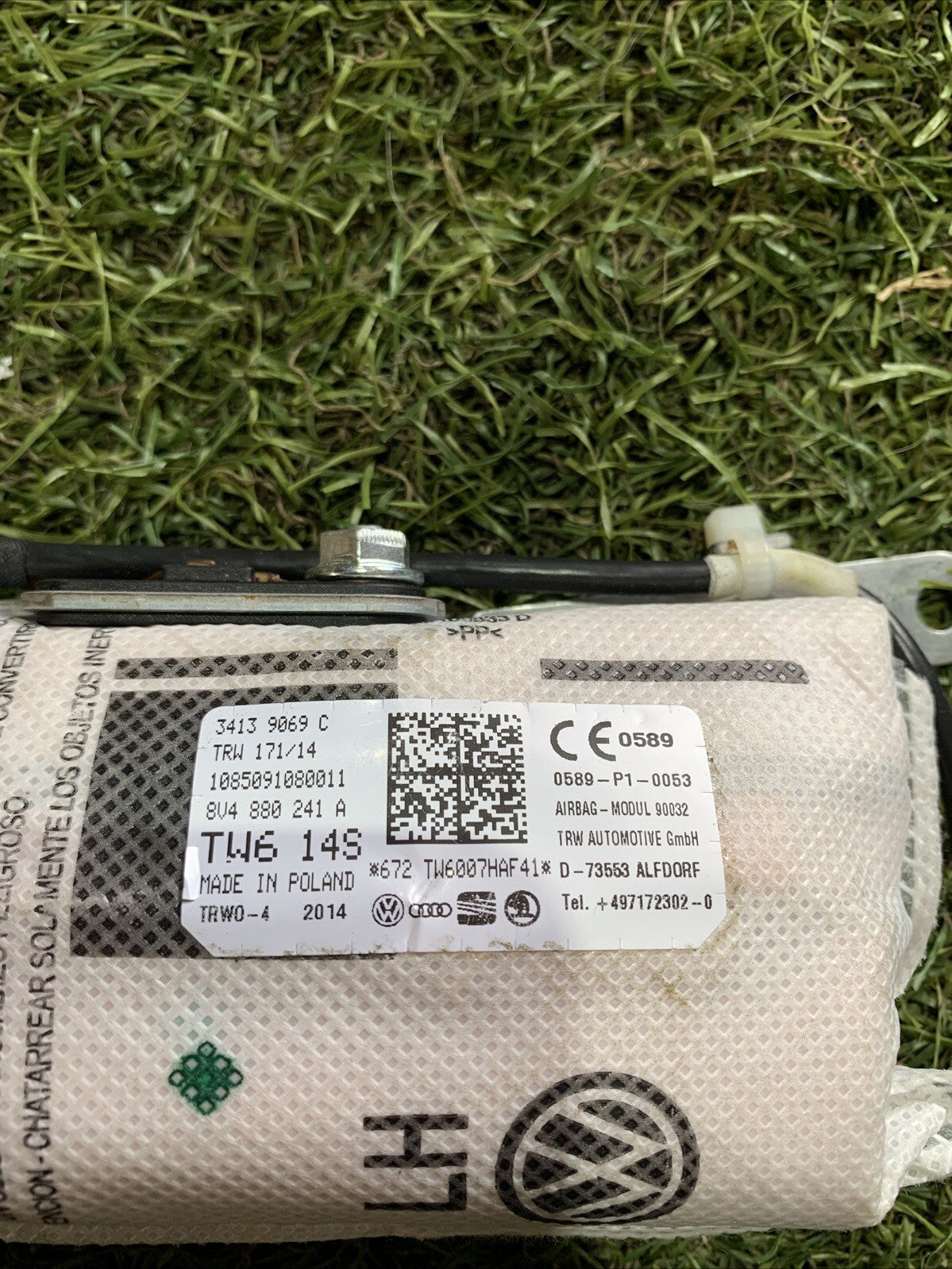 AIRBAG SEDILE SINISTRO AUDI A3 Sportback Serie (8VA) 2014 8V4880241A