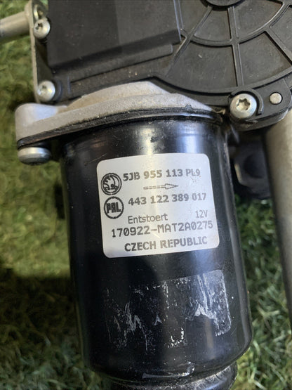 Motorino Tergicristalli Anteriore Skoda Fabia 2017 5JB955113