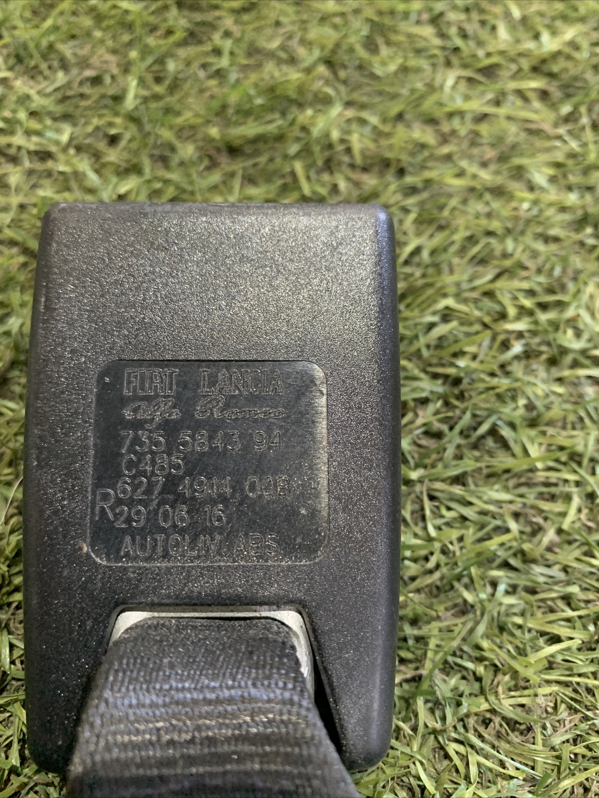 735584394 aggancio innesto cintura di sicurezza Posteriore Destro Lancia Y 2018