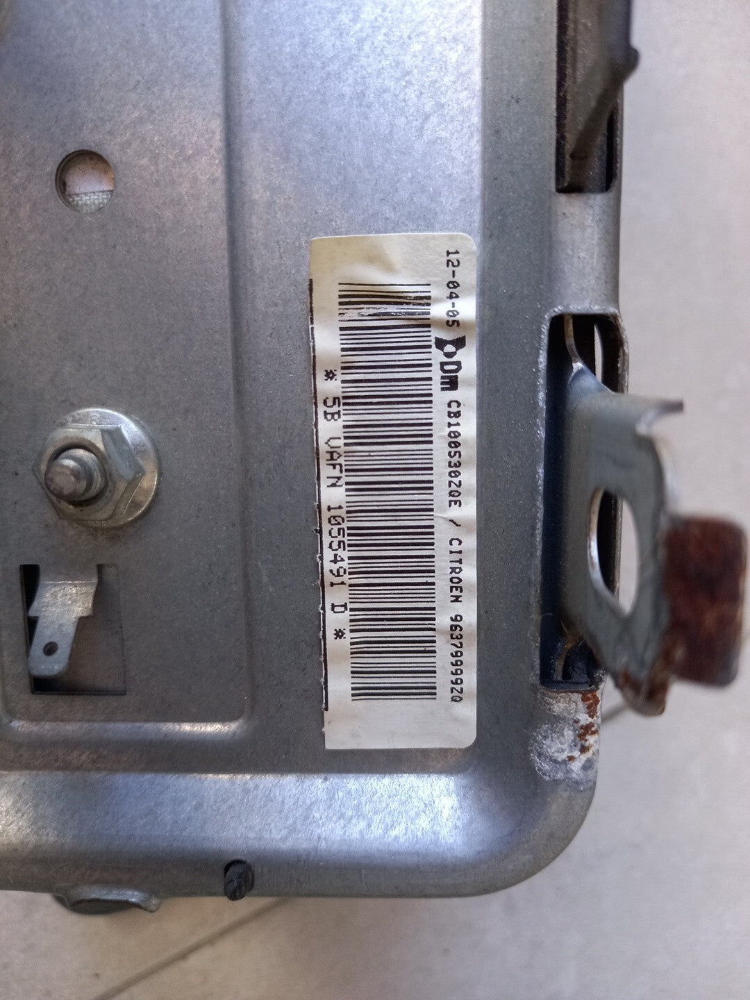 AIRBAG CRUSCOTTO ANTERIORE ANT LATO PASSEGGERO CITROEN C3 (2002\2009) 2004