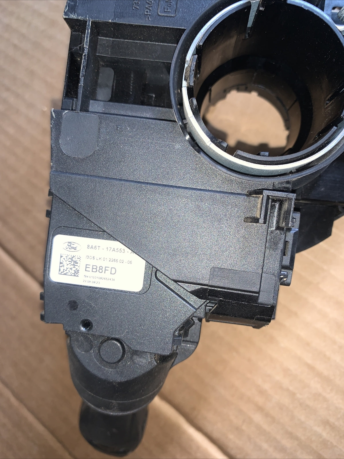 8A6T-13N064-GD DEVIOLUCI CON CONTATTO SPIRALATO FORD FIESTA VI 09/2008>2016