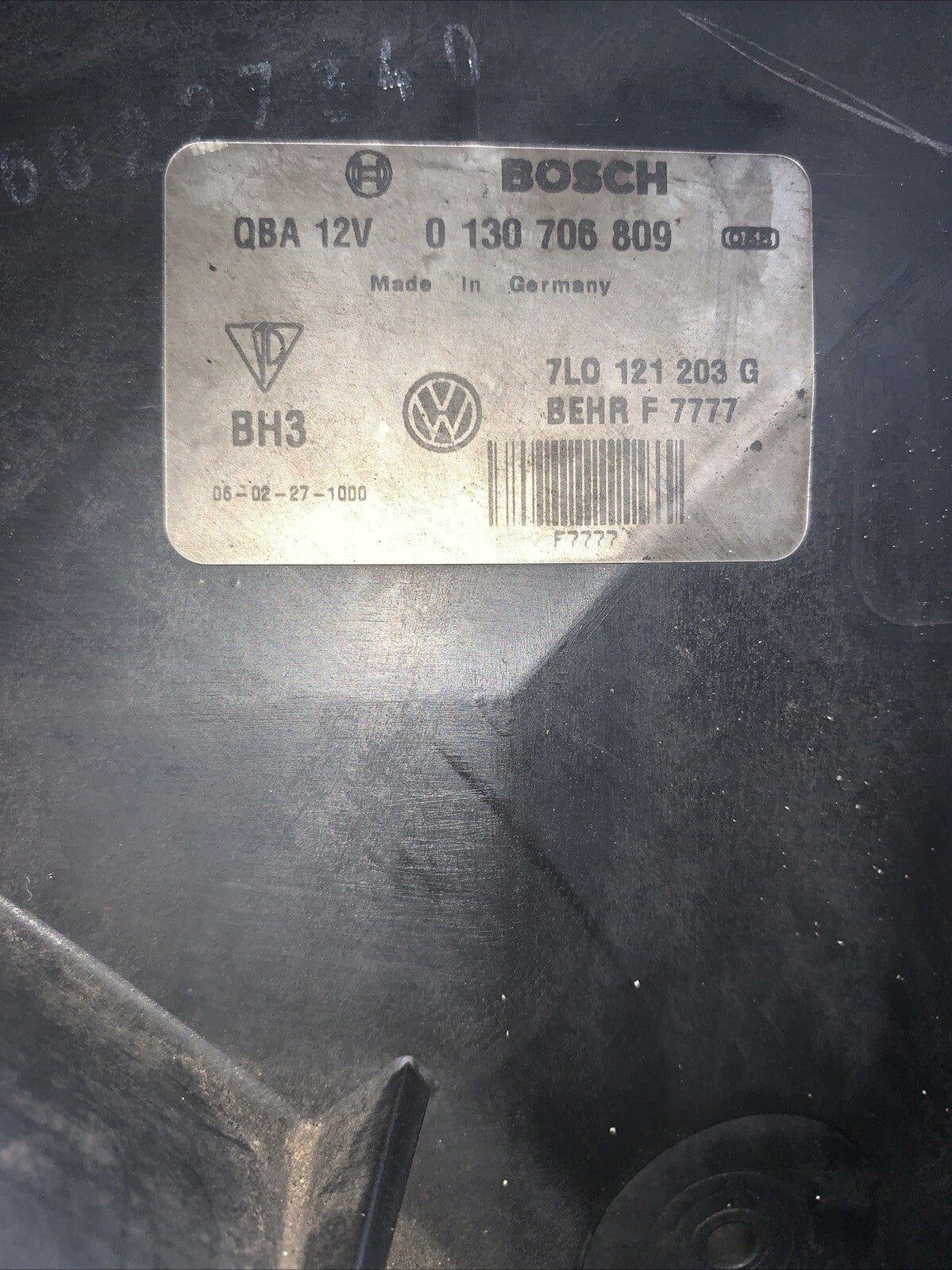 Elettro ventola Radiatore Audi Q7 2006 3.0 Diesel 3135103589