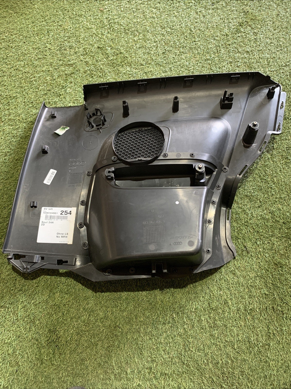 Pannello Posteriore Sinistro Audi A1 2010 3 Porte 8X3867035