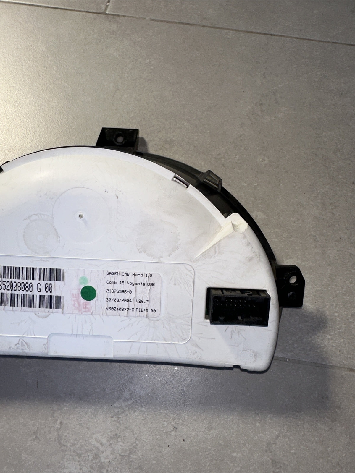 P9652008080 G 00 STRUMENTAZIONE CONTAKM CITROEN C2 1° Serie 2004