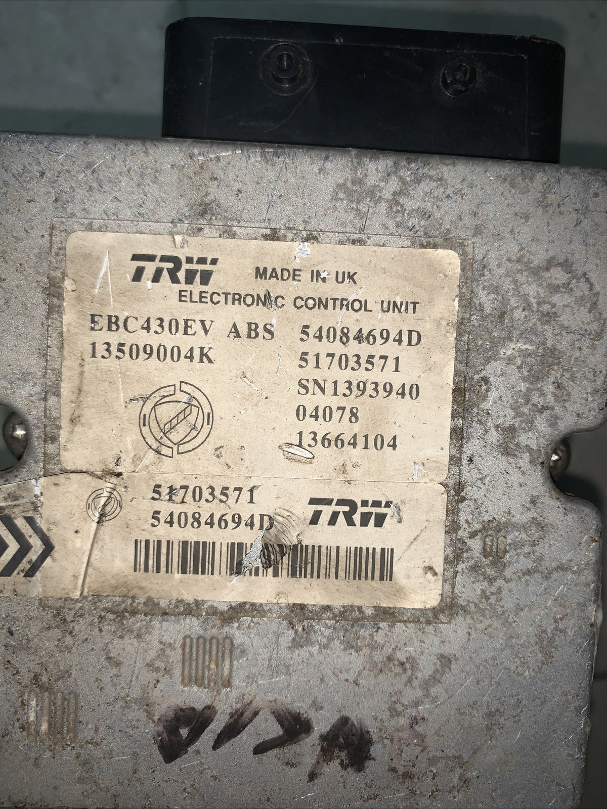 Pompa Modulo ABS Lancia Ypsilon dal 2003 al 2011 Cod 54084694d