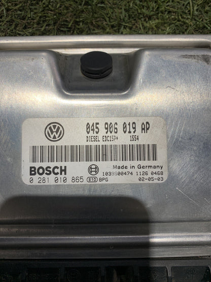 CENTRALINA MOTORE PER VOLKSWAGEN Polo 4° Serie 0281010865 Diesel 1400 (01>09)