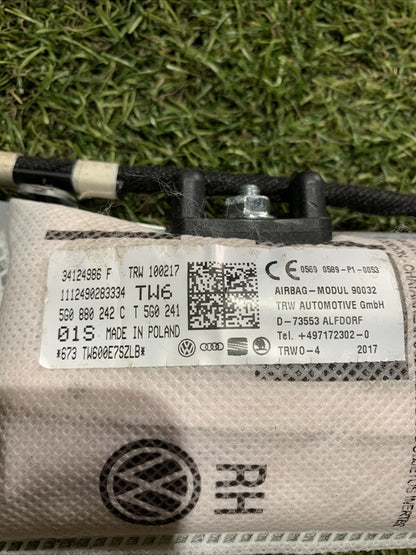AIRBAG SEDILE DESTRO DX VOLKSWAGEN GOLF 7 VII 2016 5G0880242C