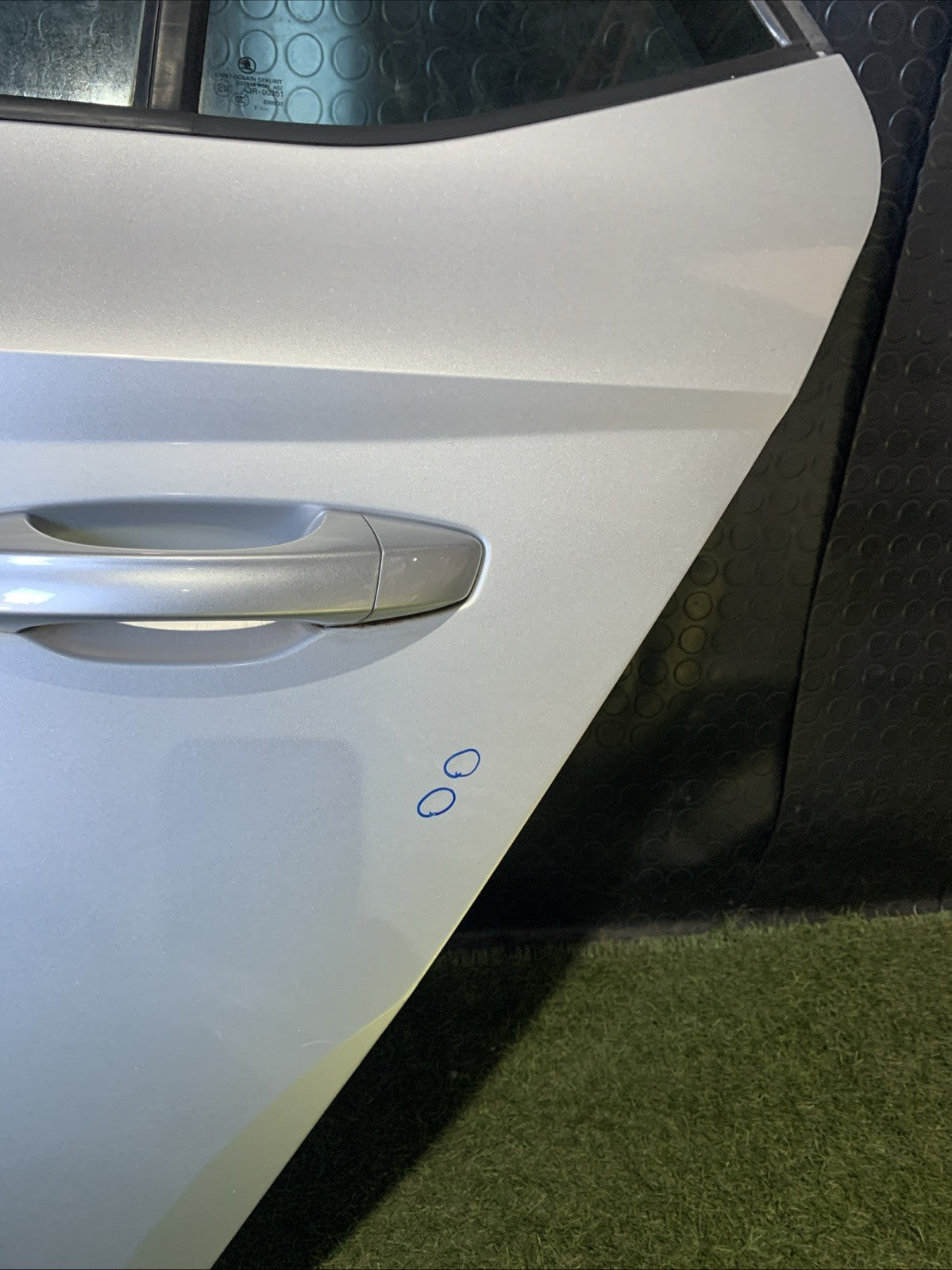 PORTA PORTIERA SPORTELLO POSTERIORE SINISTRO SKODA FABIA 2017 BERLINA