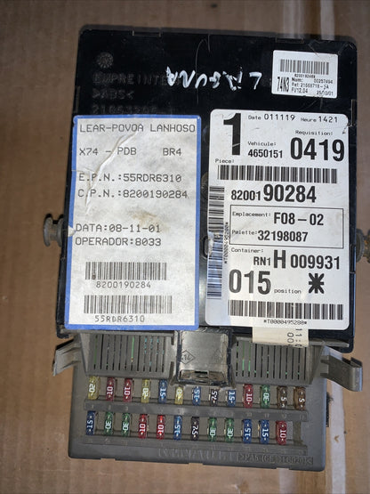 centralina body computer renault laguna 8200190284